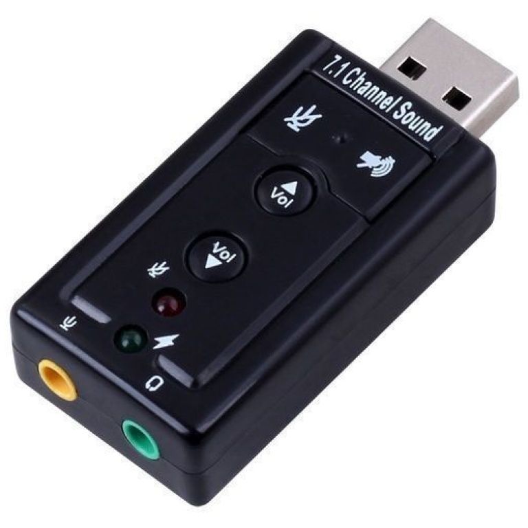 USB 7.1 Sound Card Adapter