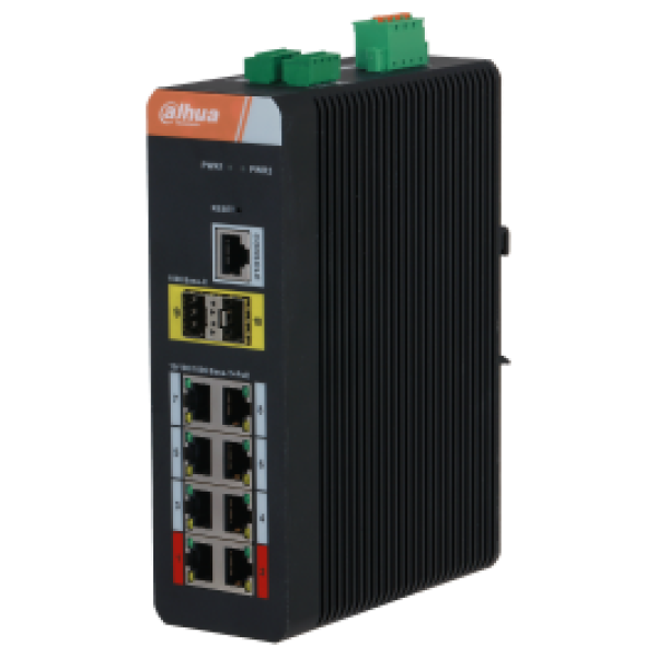Dahua 8-Port PoE Gigabit Ethernet Switch (V2.0)