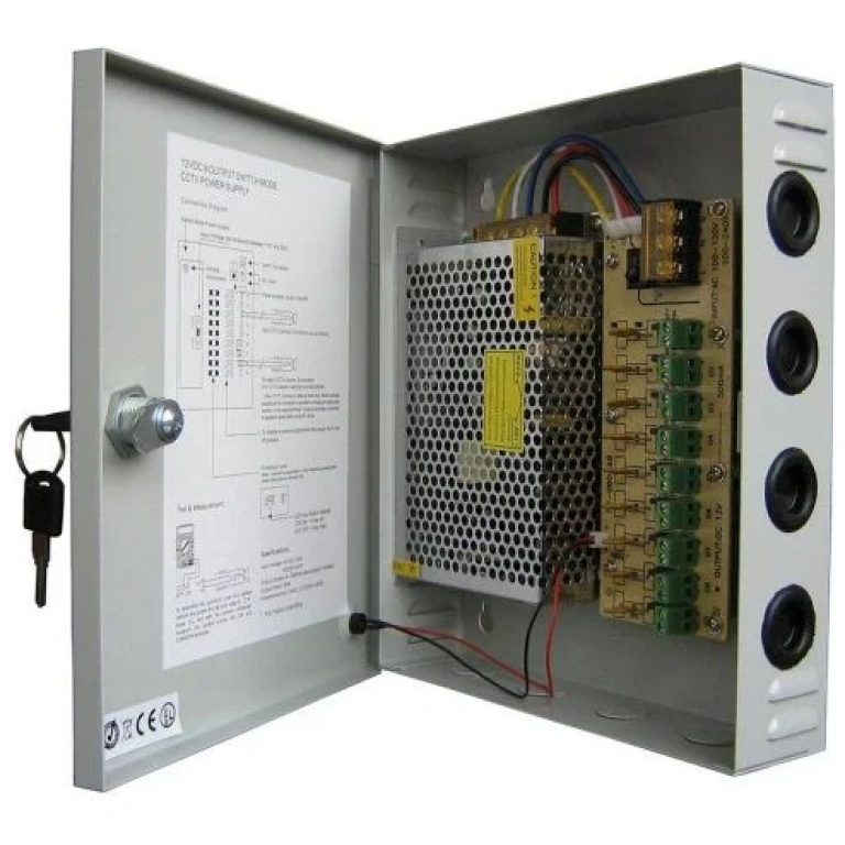 CCTV Power Supply (Closed) 12V 10A
