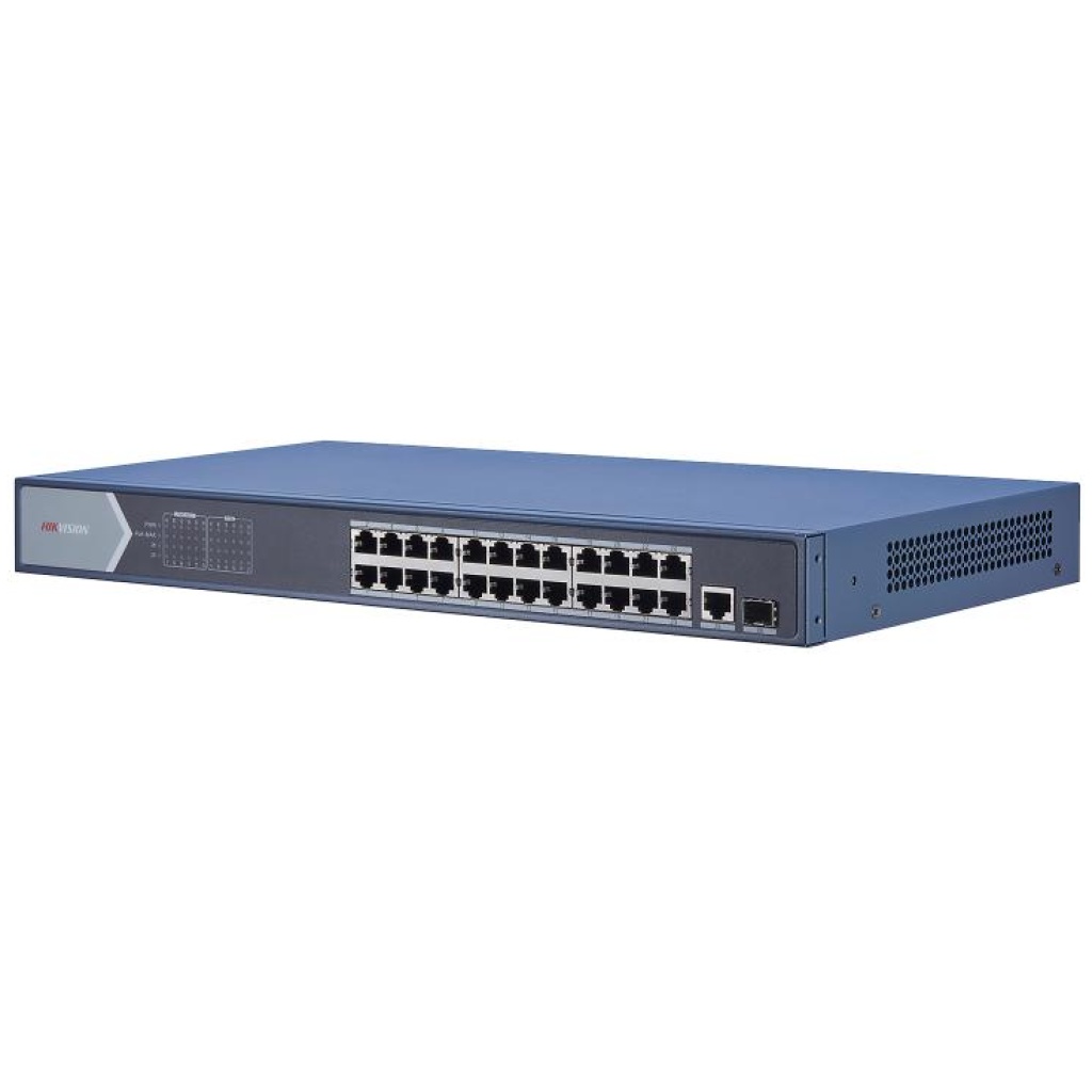 DS-3E0526P-E 24-Port Gigabit Unmanaged PoE Switch