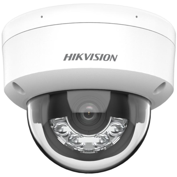 Hikvision 4MP Smart Dual Light Dome IP Camera with Mic – DS-2CD1143G2-LIU(2.8mm)