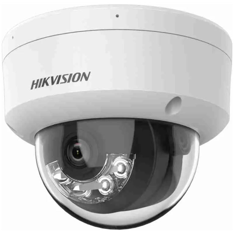 Hikvision 4MP Smart Dual Light Dome IP Camera with Built-in Microphone – DS-2CD1143G2-LIU (2.8mm)