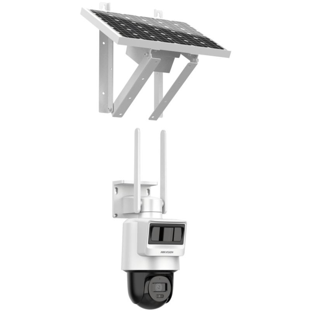 Hikvision DS-2DE2C400IWG-K/4G/C05S10 4MP Pro Solar-Powered Security PT Camera