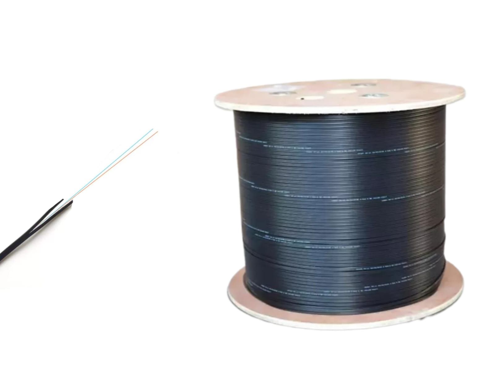 Optic Drop Cable 1Km 2 Core