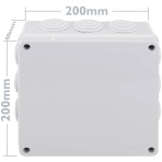 Waterproof Adapter Box 200mm x 200mm x 80mm