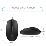 HP M10 Wired USB Mouse