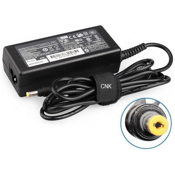 HP Yellow Pin 65W Replacement Adapter