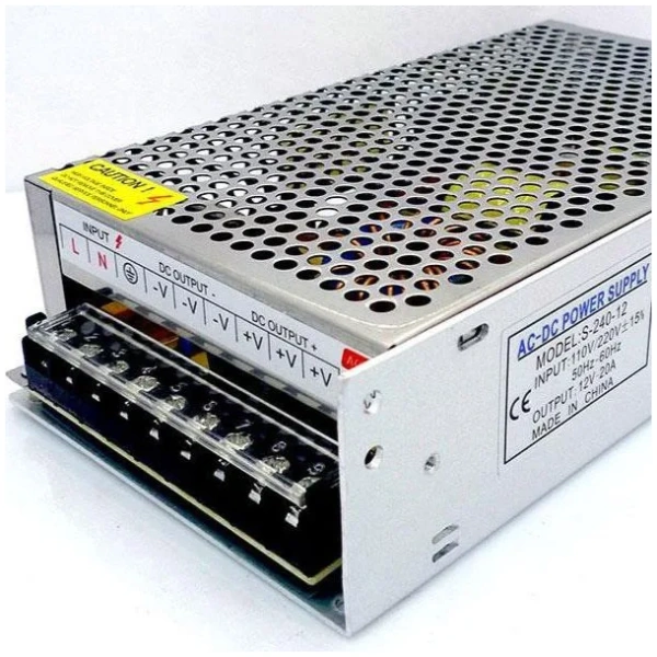 CCTV Open Power Supply 20 Amps