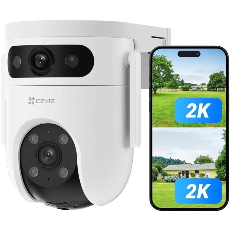 EZVIZ H9c 2K Dual-Lens Pan & Tilt Wi-Fi Camera